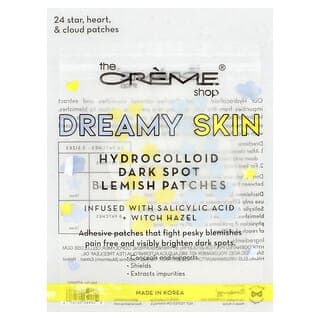 The Creme Shop, 夢幻皮膚,親水膠體夜間痤瘡貼,星星、愛心和雲朵造型,24 片