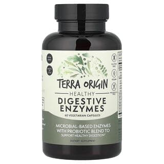 Terra Origin, 消化酶片,60 粒膠囊