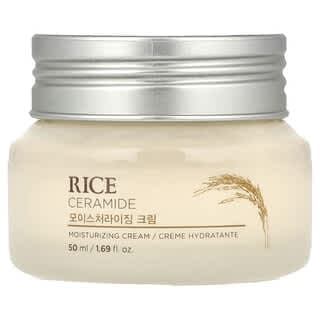 The Face Shop, 稻米神經醯胺,保濕霜,1.69 液量盎司(50 毫升)