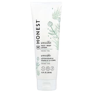 The Honest Company, 敏感,面霜 + 身體乳,無香,8.5 液量盎司(250 毫升)