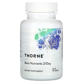 Thorne, 基本營養素,每天 2 粒,60 粒膠囊