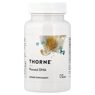 Thorne, 產前 DHA,60 粒軟膠囊