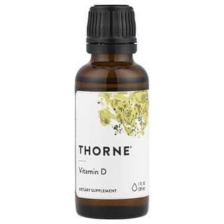 Thorne, 液體維生素 D,1 液量盎司(30 毫升)