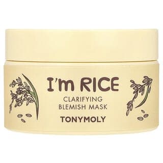 TonyMoly, I'm Rice,祛瑕疵美容面膜,3.38 液量盎司(100 毫升)