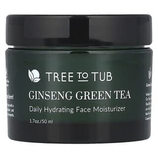 Tree To Tub, 人參綠茶,日常補水面霜,1.7 盎司(50 毫升)