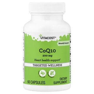 Vitacost, 輔酶 Q10,200 毫克,60 粒膠囊