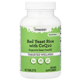 Vitacost, Red Yeast Rice with CoQ10, 60 Tablets