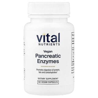 Vital Nutrients, 全素胰酶膠囊,90 粒全素膠囊