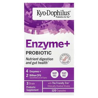 Kyolic, Kyo-Dophilus®,酶+ 益生菌,120 粒膠囊