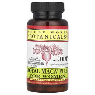 Whole World Botanicals, 皇室瑪卡女士配方,含 DIM,900 毫克,90 粒素食膠囊(每粒膠囊 550 毫克)